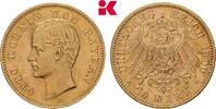 BAYERN 20 Mark 1900. Otto II., 1886-1913. Vorzüglich, kl. Kratzer