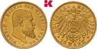W&Uuml;RTTEMBERG 10 Mark 1898. Wilhelm II., 1891-1918. Vorz&uuml;glich + 745,00 EUR  zzgl. 5,90 EUR Versand