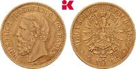 BADEN 5 Mark 1877. Friedrich I., 1852-1907. Sehr sch&ouml;n + 565,00 EUR  zzgl. 5,90 EUR Versand