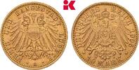 L&Uuml;BECK 10 Mark 1905. A. Freie und Hansestadt. Vorz&uuml;glich 2595,00 EUR kostenloser Versand