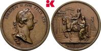  Bronzemedaille 1773, Joseph II., 1765-1790. Vorz&uuml;glich-Stempelglanz 445,00 EUR  zzgl. 5,90 EUR Versand
