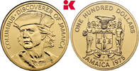 JAMAIKA 100 Dollars 1975. Elizabeth II, 1952-2022. Stempelglanz, im Orig... 1195,00 EUR  zzgl. 5,90 EUR Versand