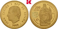 SPANIEN 200 Euro 2008. Auflage: 3.500 Exemplare. Juan Carlos I., 1975-20... 1755,00 EUR kostenloser Versand