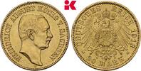 SACHSEN 20 Mark 1913. Friedrich August III., 1904-1918. Vorz&uuml;glich-Stemp... 1495,00 EUR  zzgl. 5,90 EUR Versand