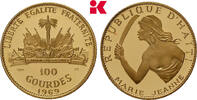 HAITI 100 Gourdes 1969, Republik. Prachtexemplar von polierten Stempeln,... 2595,00 EUR kostenloser Versand