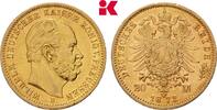 PREUSSEN 20 Mark Wilhelm I., 1861-1888. -