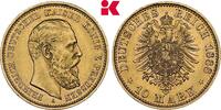 PREUSSEN 10 Mark Friedrich III., 1888. -