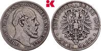 MECKLENBURG-SCHWERIN 2 Mark Friedrich Franz II., 1842-1883. -