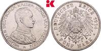 PREUSSEN 5 Mark Wilhelm II., 1888-1918. -