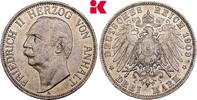 ANHALT 3 Mark Friedrich II., 1904-1918. -