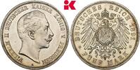 PREUSSEN 5 Mark Wilhelm II., 1888-1918. -