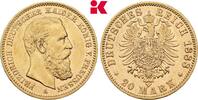 PREUSSEN 20 Mark Friedrich III., 1888. -