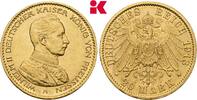 PREUSSEN 20 Mark Wilhelm II., 1888-1918. -