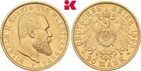 WÜRTTEMBERG 20 Mark Wilhelm II., 1891-1918. -
