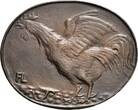 München, Stadt Querovale Bronzegussmedaille o.J. v. F. Lommel vt
