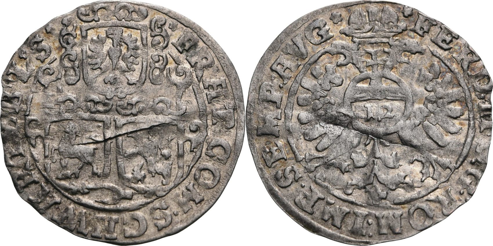 SchwarzburgSondershausen Kipper12 Kreuzer, Arnstadt (?) o.J. (1620