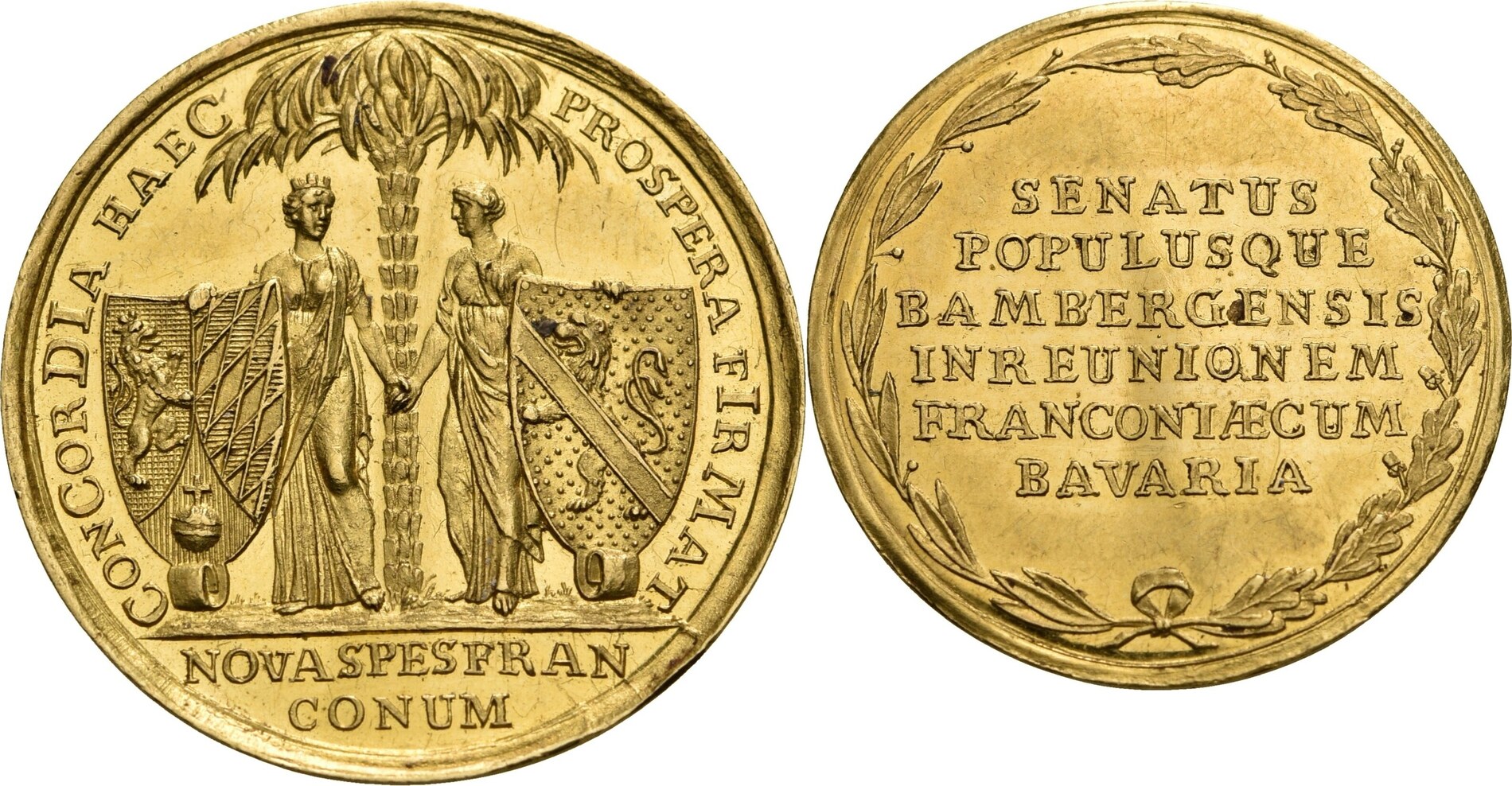 Bamberg, Bistum Dukat 1802 Christoph Franz von Buseck, 17951802 vz