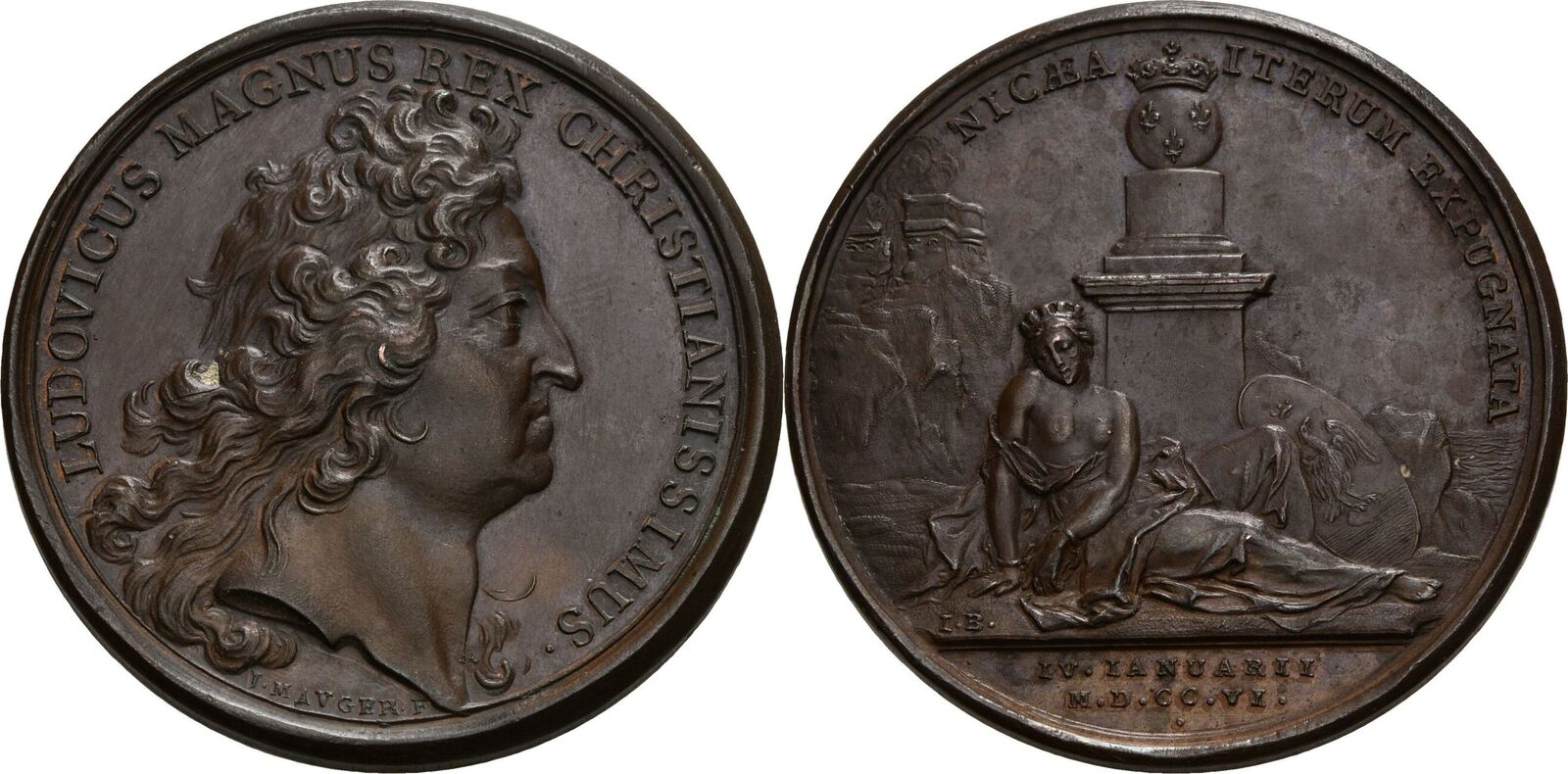 Frankreich Bronzemedaille Sp Terer Abschlag Louis Xiv