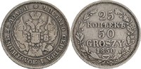 Polen 50 Groszy Nikolaus I., 1825-1855