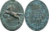 Braunschweig, Stadt Ovale Bronzegussmedaille