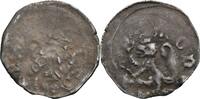 Oberpfalz Pfennig nach Würzburger Schlag, Amberg Ruprecht I., 1350-1390 -
