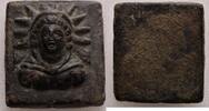 Östlicher Mittelmeerraum Einseitges Bronzegewicht 1/2 Unica -