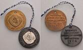 München Set: zwei Bronzemedaillen v. E. Wankmüller, auf das IX. süddeutsche Münzsammlertreffen -