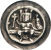Frankfurt, Reichsmünzstätte Brakteat Konrad IV., 1254-1268