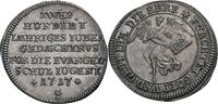 Augsburg, Stadt Silberjeton unsign. (v. P.H. Müller), a. d. 200-jährige Jubiläum des Reformationsbeginns -