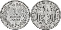 Weimarer Republik 1 Reichsmark F, Stuttgart -