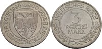 Weimarer Republik 3 Reichsmark, Berlin
