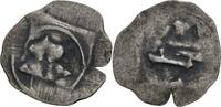 Bayern-Landshut Pfennig auf Regensburger Schlag, Landshut Heinrich XVI., 1393-1450 -