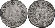 Olmütz, Hochstift 3 Kreuzer (Groschen) Karl II. von Liechtenstein, 1664-1695 -
