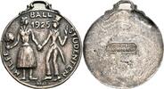 München, Stadt Tragbares versilbertes Abzeichen v. H.A., Abzeichen zum Studentenhilfe-Ball -