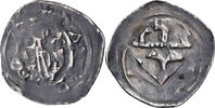 Kärnten, Herzogtum Pfennig auf Friesacher Schlag, St. Veit Ulrich II., 1181-1202 -