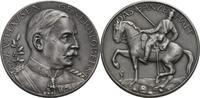 1. Weltkrieg Silbermedaille v. Ball, auf Generaloberst Max von Hausen (1846-1922) -