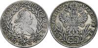 Habsburg, Markgrafschaft Burgau 20 Kreuzer H / S-C, Günzburg Josef II., 1765-1790 -