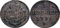Habsburg, Markgrafschaft Burgau Heller H, Günzburg Leopold II., 1790-1792 -