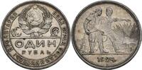 Russland Rubel, Leningrad 1924 Sowjetunion, 1922-1991 ss, min. Randfehler