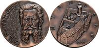 Nürnberg Bronzemedaille v. G. Veroi, a.d. 70. Todestag d. Numismatikers Carl Friedrich Gebert -