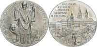 Freising, Hochstift Probe der Zinnmedaille Franz Joseph von Stein, 1898-1909 -