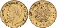 Baden 5 Mark G, Karlsruhe Friedrich I., 1852-1907 -