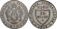 Habsburg 15 Soldi (8 1/2 Xr.) A, Wien, f. Görz u. Gradiska Franz II., 1792-1804-1835 -