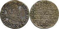 Polen 3-Gröscher, Krakau Sigismund III. 1587-1632 -