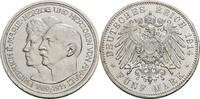 Anhalt 5 Mark A, Berlin Friedrich II., 1904-1918, Auf die Silberne Hochzeit -