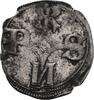 Würzburg, Hochstift Einseitiger Pfennig, sog. Drudenfuss-Pfennig Rudolf II. von Scherenberg, 1466-1495 -