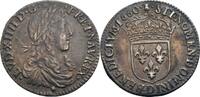 Frankreich 1/12 Écu au buste juvénile, Lyon Louis XIV., 1643-1715