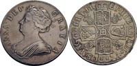Großbritannien 1/2 Crown, London Anne (1702-1714)