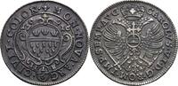 1/6 Taler II-H, Titel Karl VI. 1716 Köln Stadt vz, dunkle Tönung