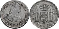 Guatemala 1/2 Real NG-M, Nueva Guatemala Carlos IV., 1788-1808 -